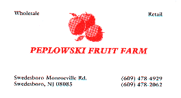 Peplowski Fruit Fram