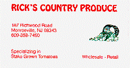 Rick's Country Produce